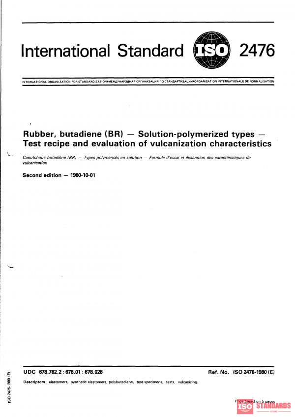 ISO 2476:1980 PDF