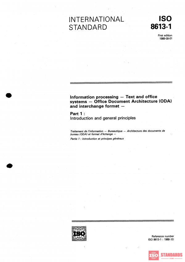 ISO 8613-1:1989 PDF