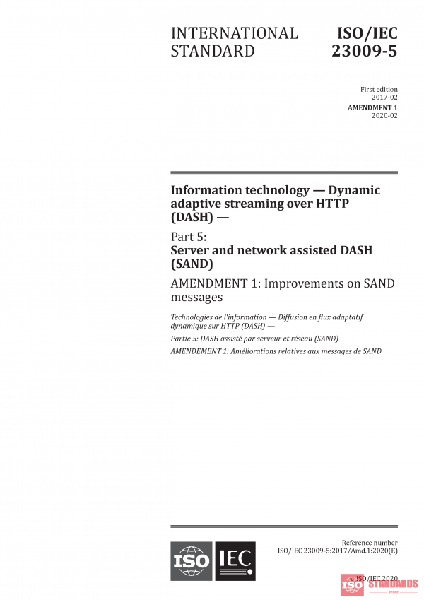 ISO/IEC 23009-5:2017/AMD1:2020 PDF