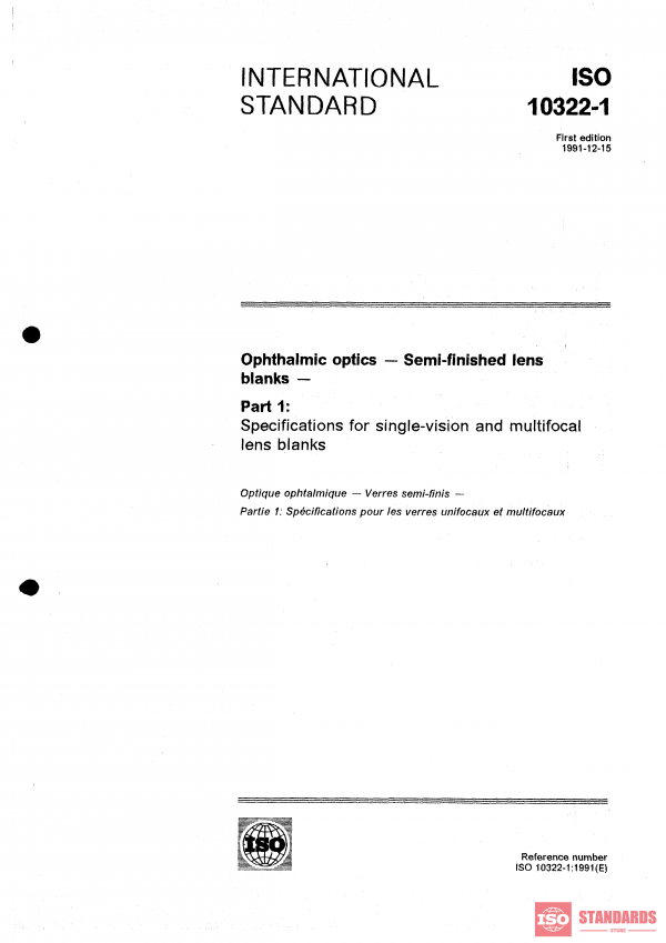ISO 10322-2:1991 PDF