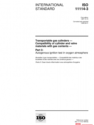 ISO 11114-3:1997 PDF