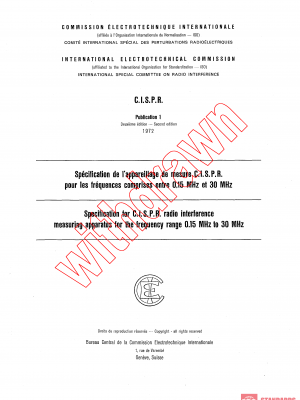CISPR 1:1972 PDF
