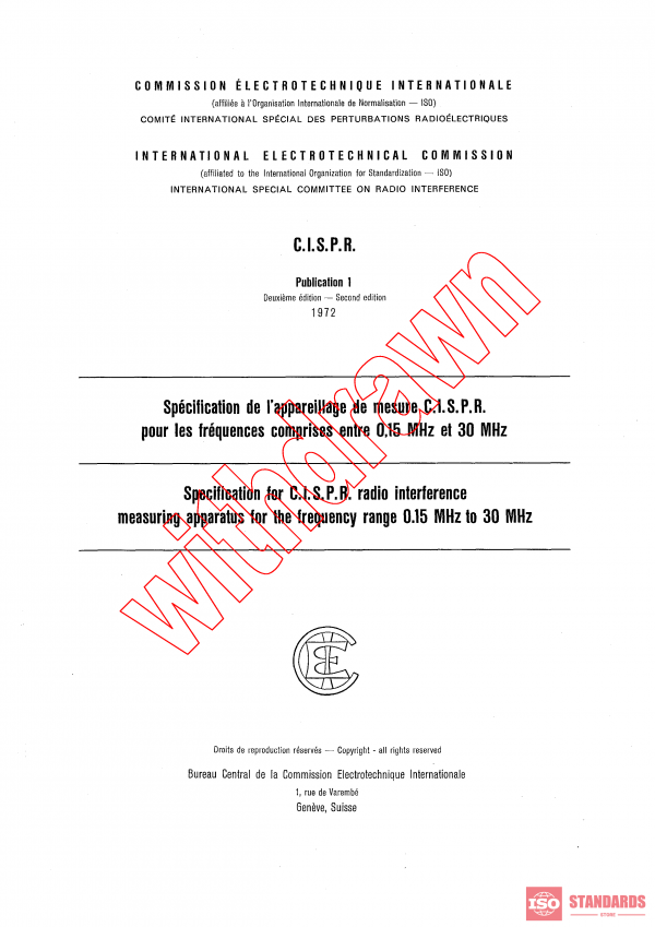 CISPR 1:1972 PDF