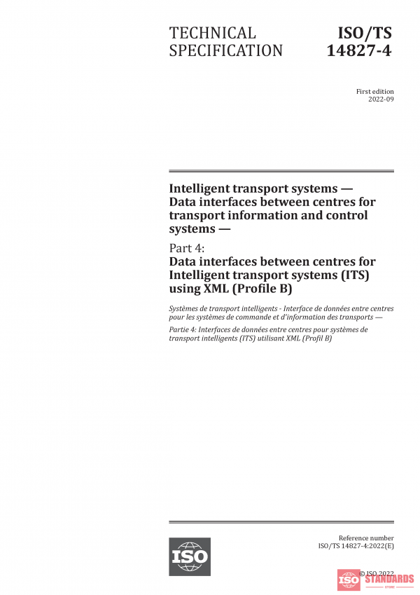 ISO/TS 14827-4:2022 PDF