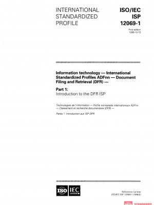 ISO/IEC ISP 12069-1:1996 PDF