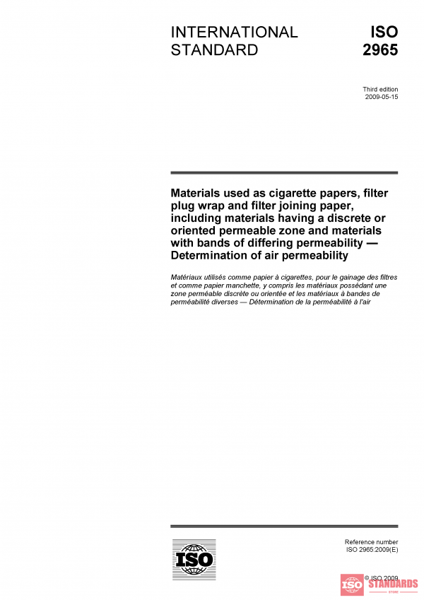 ISO 2965:2009 PDF