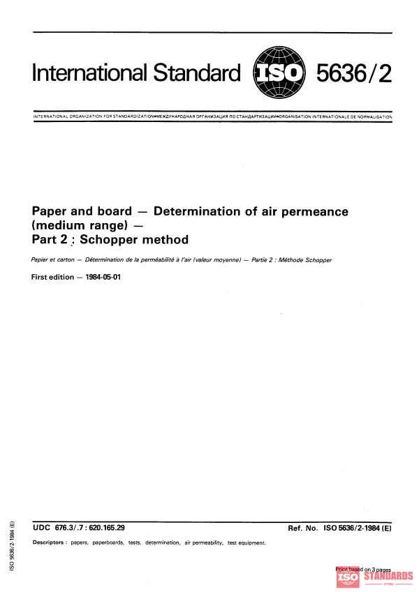 ISO 5636-2:1984 PDF
