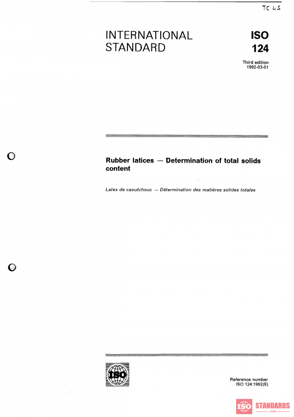 ISO 124:1992 PDF