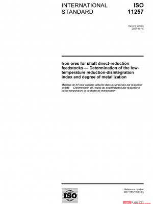 ISO 11257:2007 PDF