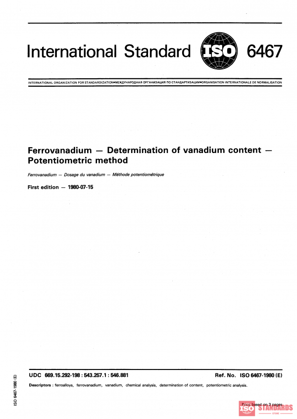 ISO 6467:1980 PDF