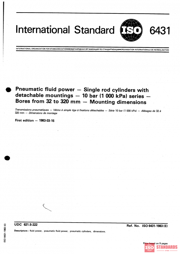 ISO 6431:1983 PDF