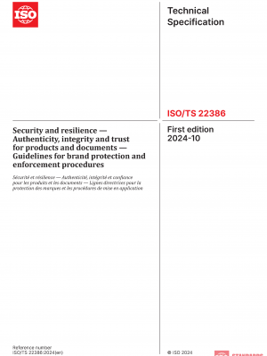 ISO/TS 22386:2024 PDF
