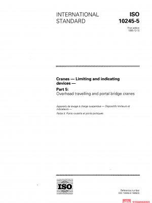 ISO 10245-5:1995 PDF