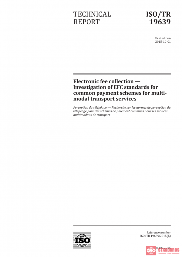 ISO/TR 19639:2015 PDF