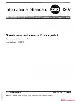 ISO 1207:1983 PDF