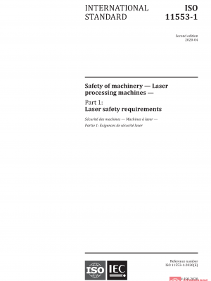 ISO 11553 1 WG:2020 PDF