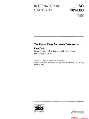 ISO 105-B08:1995 PDF