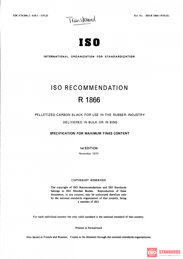 ISO/R 1866:1970 PDF