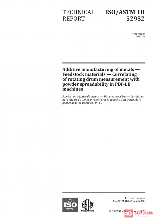 ISO/ASTM TR 52952:2023 PDF