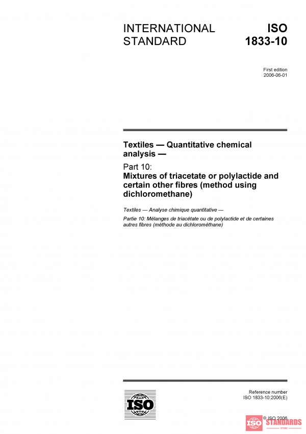 ISO 1833-10:2006 PDF