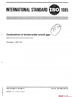 ISO 1085:1974 PDF