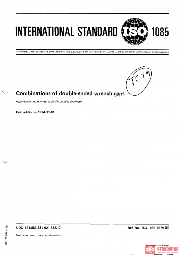 ISO 1085:1974 PDF
