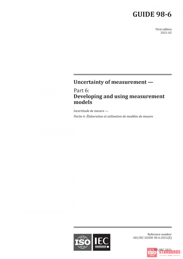 ISO/IEC Guide 98-6:2021 PDF
