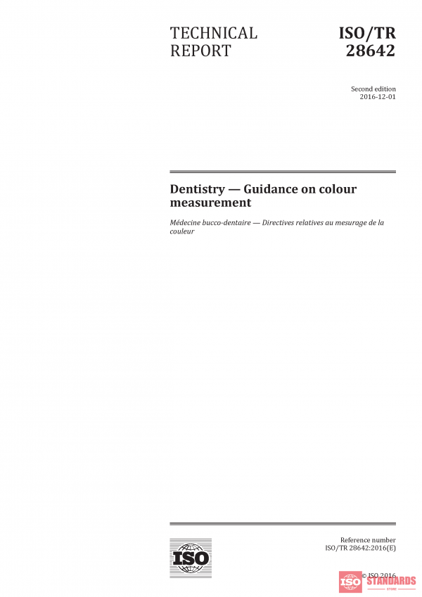 ISO/TR 28642:2016 PDF