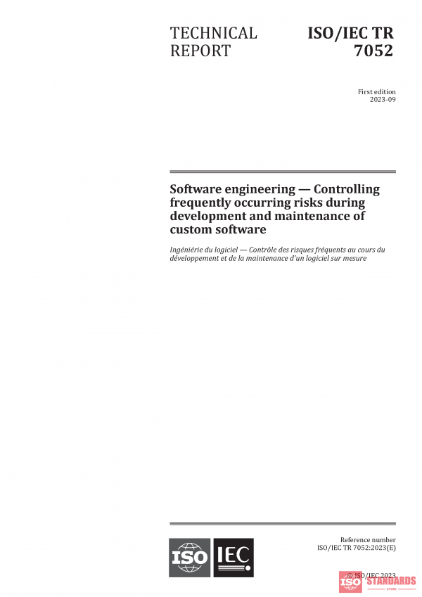 ISO/IEC TR 7052:2023 PDF