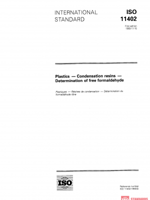 ISO 11402:1993 PDF