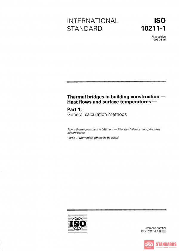 ISO 10211-1:1995 PDF