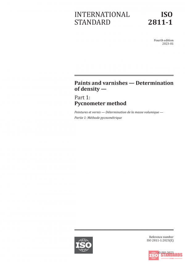 ISO 2811-1:2023 PDF