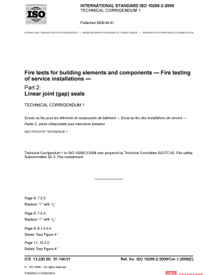 ISO 10295-2:2009/Cor 1:2009 PDF