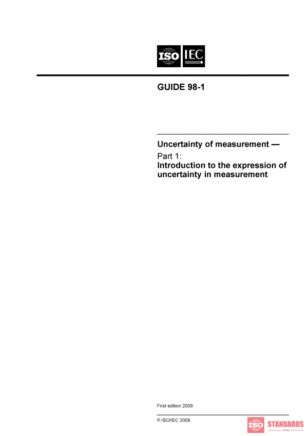 ISO/IEC Guide 98-1:2009 PDF