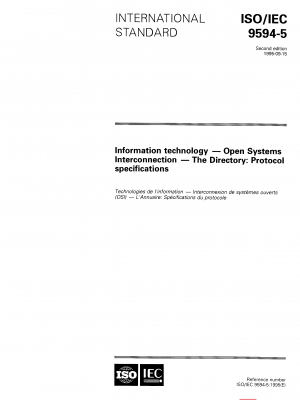 ISO/IEC 9594-5:1995 PDF