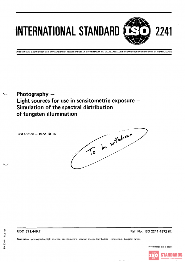 ISO 2241:1972 PDF