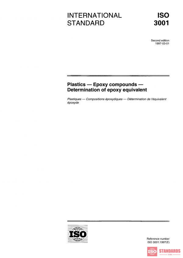ISO 3001:1997 PDF