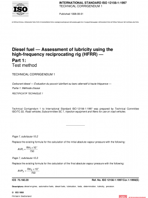 ISO 12156-1:1997/Cor 1:1998 PDF