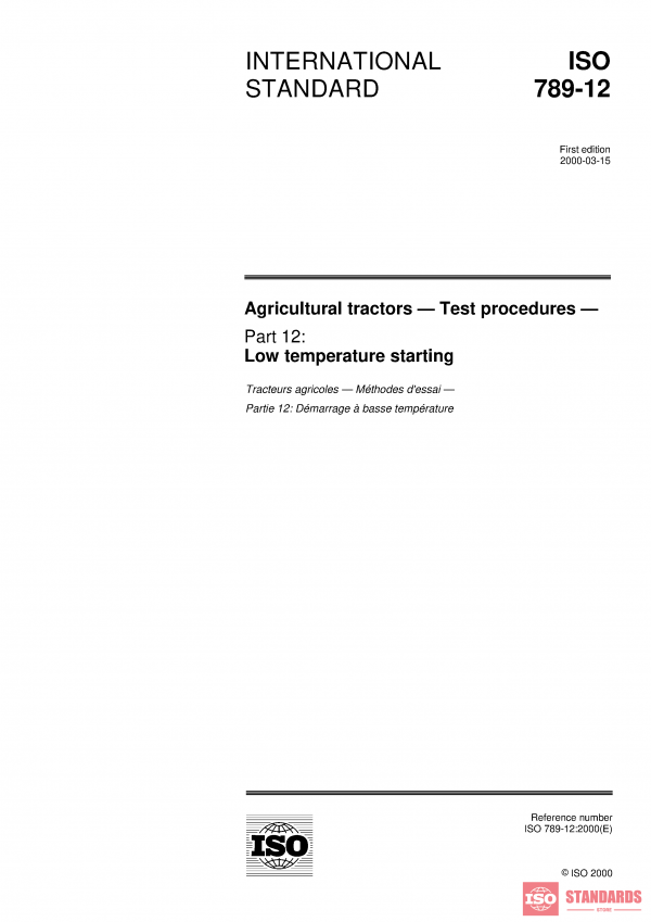 ISO 789-12:2000 PDF