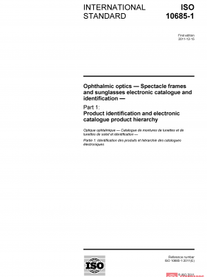 ISO 10685-1:2011 PDF