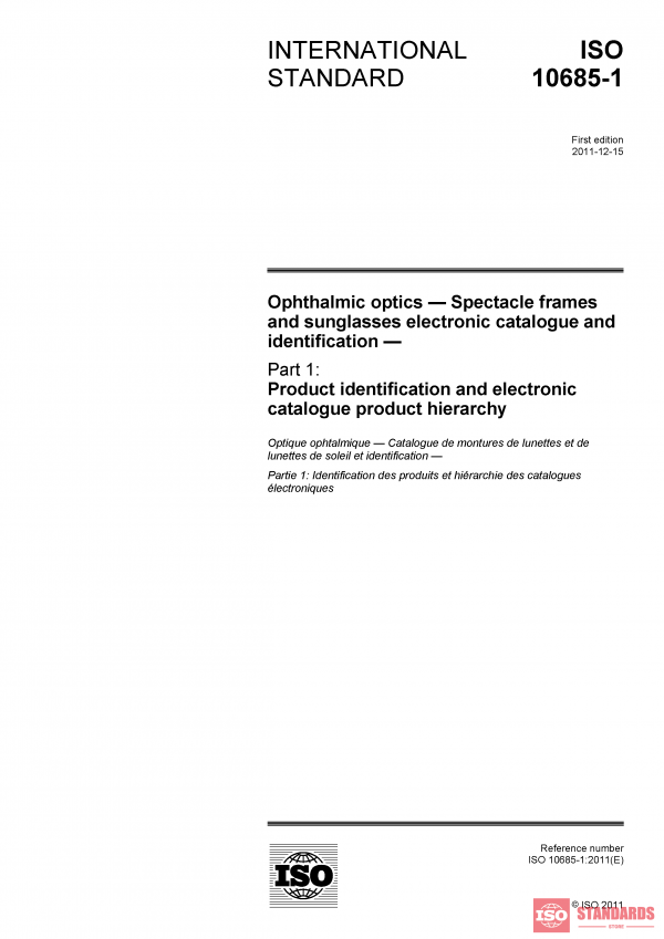 ISO 10685-1:2011 PDF