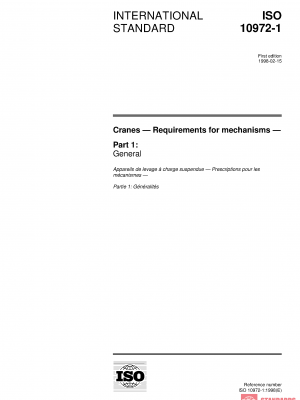 ISO 10972-1:1998 PDF