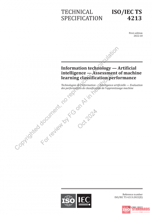 ISO/IEC TS 4213 WG:2022 PDF