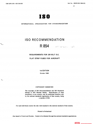 ISO/R 854:1968 PDF