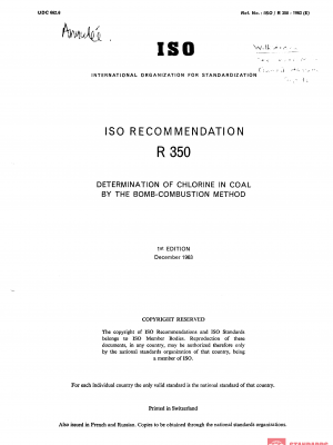 ISO/R 350:1963 PDF
