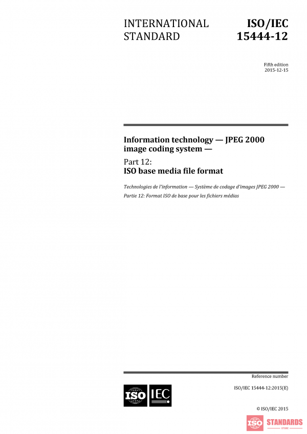 ISO/IEC 15444-12:2015 PDF