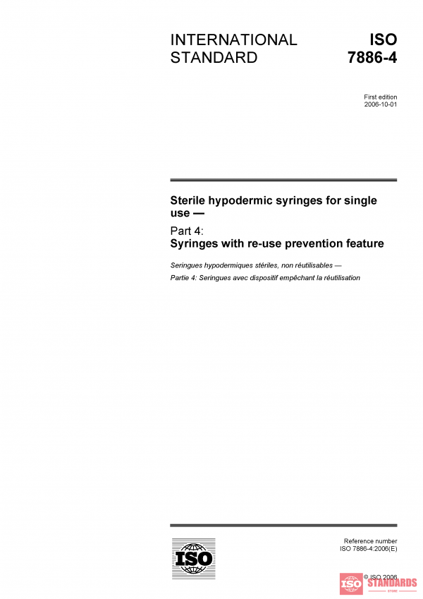 ISO 7886-4:2006 PDF