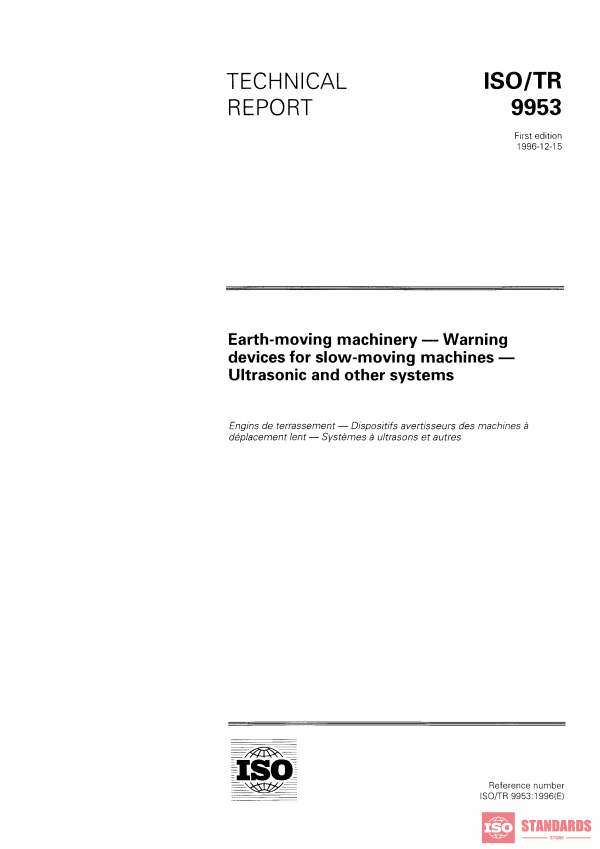 ISO/TR 9953:1996 PDF