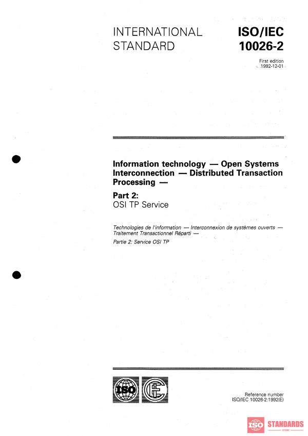 ISO/IEC 10026-2:1992 PDF