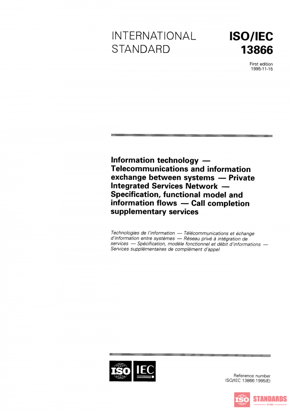 ISO/IEC 13866:1995 PDF